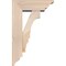 Ekena Millwork Balboa Traditional Smooth Bracket w/ Offset Brace, Douglas Fir, 5 1/2"W x 14"D x 22"H BKT0604X14X22BOA01SDF - alternate 3